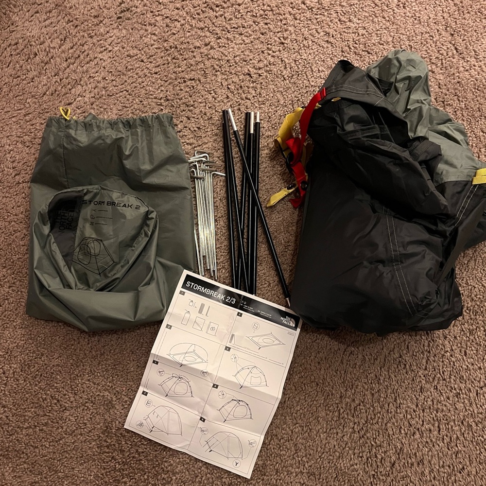 The North Face Asphalt Green/Black 2 person 3 seasons Tent